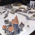 Darrell Hindley shows us in this great article a demo game made by Gripping Beast and Comitatus Miniatures at Crisis. Very athmospheric gaming table. via darrellhindley.co.uk