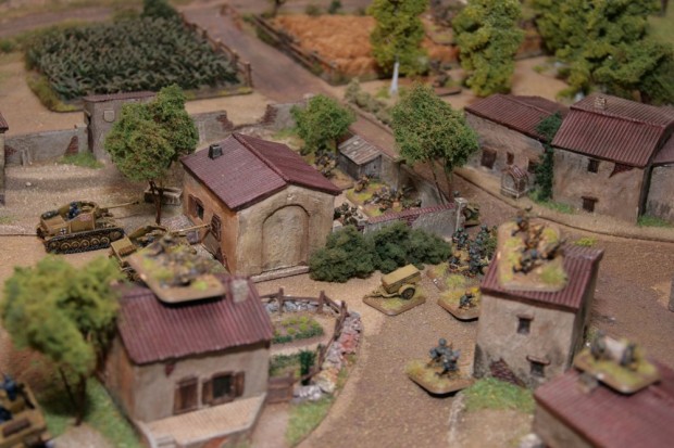 Italian Village, 15mm, Wargaming, Rusus Models, Table by Frank Bauer, Terrainmodels designed by Rusus and Tankred