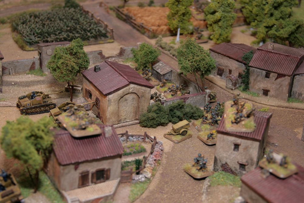 Italian Village, 15mm, Wargaming, Rusus Models, Table by Frank Bauer, Terrainmodels designed by Rusus and Tankred