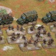 Currently everybody in my Gaming Club, the Spieltrieb Frankfurt is preparing for our upcoming Ostfront campaign. I am painting an Hungarian Force. As with my other two armies, British 8th army and Fallschirmjäger, I am painting both a tank and an infantry company. I started with an motorised infantry platoon...