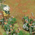 Impetus phantasticus and War of the Ring Multibases Currently I am working on Multibases for my Rohan and Isengart armies in order to have a nicer look when playing War of the Ring or Impetus Phantasticus. I always had the idea that wargaming in Middle Earth should be done with a couple of Dioramas with battle scenes. Therefore...
