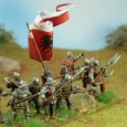 Kronberger Fehde – Infantry with polearms from Frankfurt In our club we started recently to play Impetus, which has the very nice effect, that you can design diorama bases with your miniatures. I really love to collect that kind of army, interesting to know is, that there are guys out there, who play DBA with that kind of...