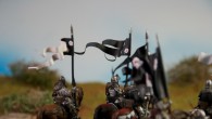 My second Impetus element for our club’s presentation for the next Tactica wargaming show is an element showing Johann, Herrmann, Henne and Siegfried von Holzhausen, all members of an mighty patrician family with their mercenaries. The family crest shows three roses on black. I designed the banners in order to...