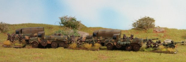 hungarian 7.5cm PaK97/38 by Battle Front, painted by Tankred