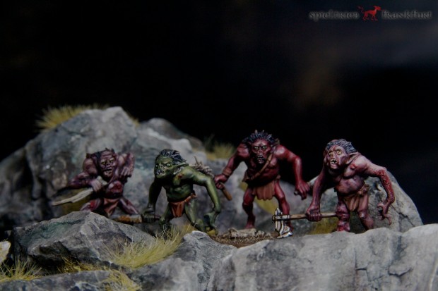 The Hobbit - Goblins - Miniatures by Games Workshop painted by Tankred
