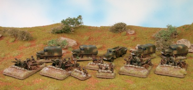 IMG_7338 Hungarian Artillery, Models by Battlefront, Painted by Tankred