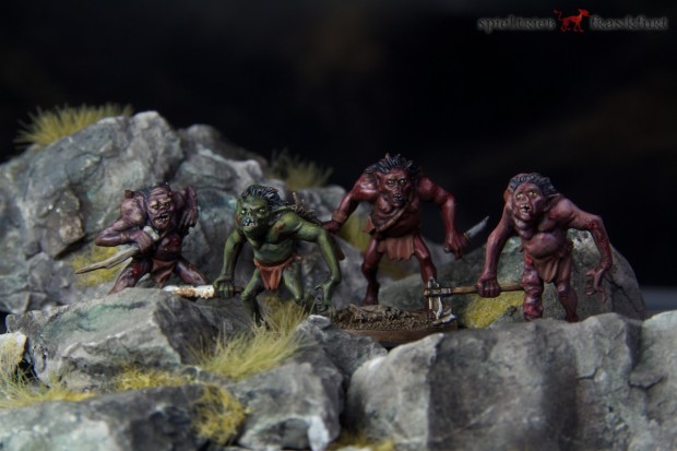 The Hobbit - Goblins - Miniatures by Games Workshop painted by Tankred