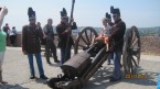 Hungarian cannon with crew from the 19th century Hungarian during Honvéd Nap 2011